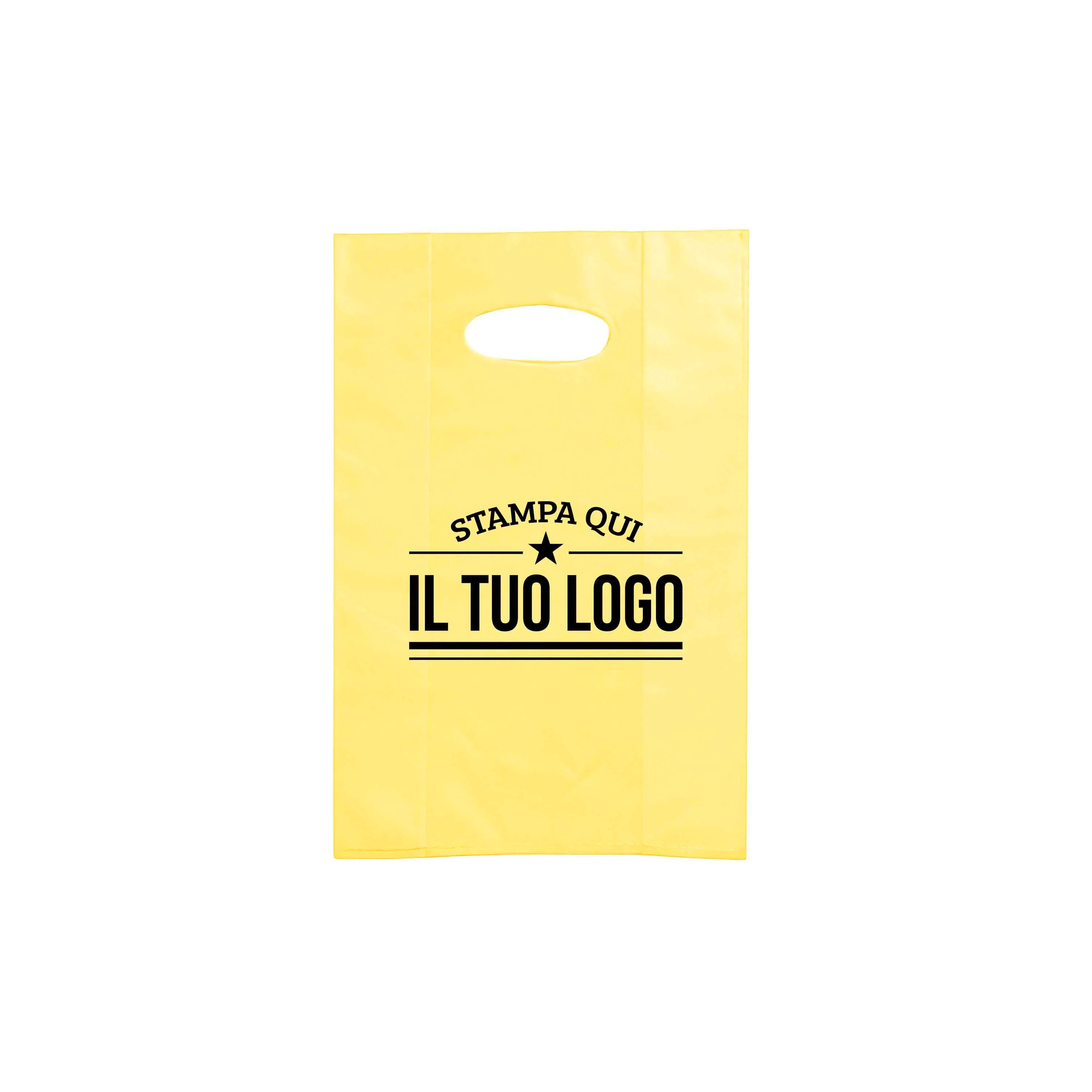 Shopper in Plastica Colorata Personalizzabile con Logo - Image 46