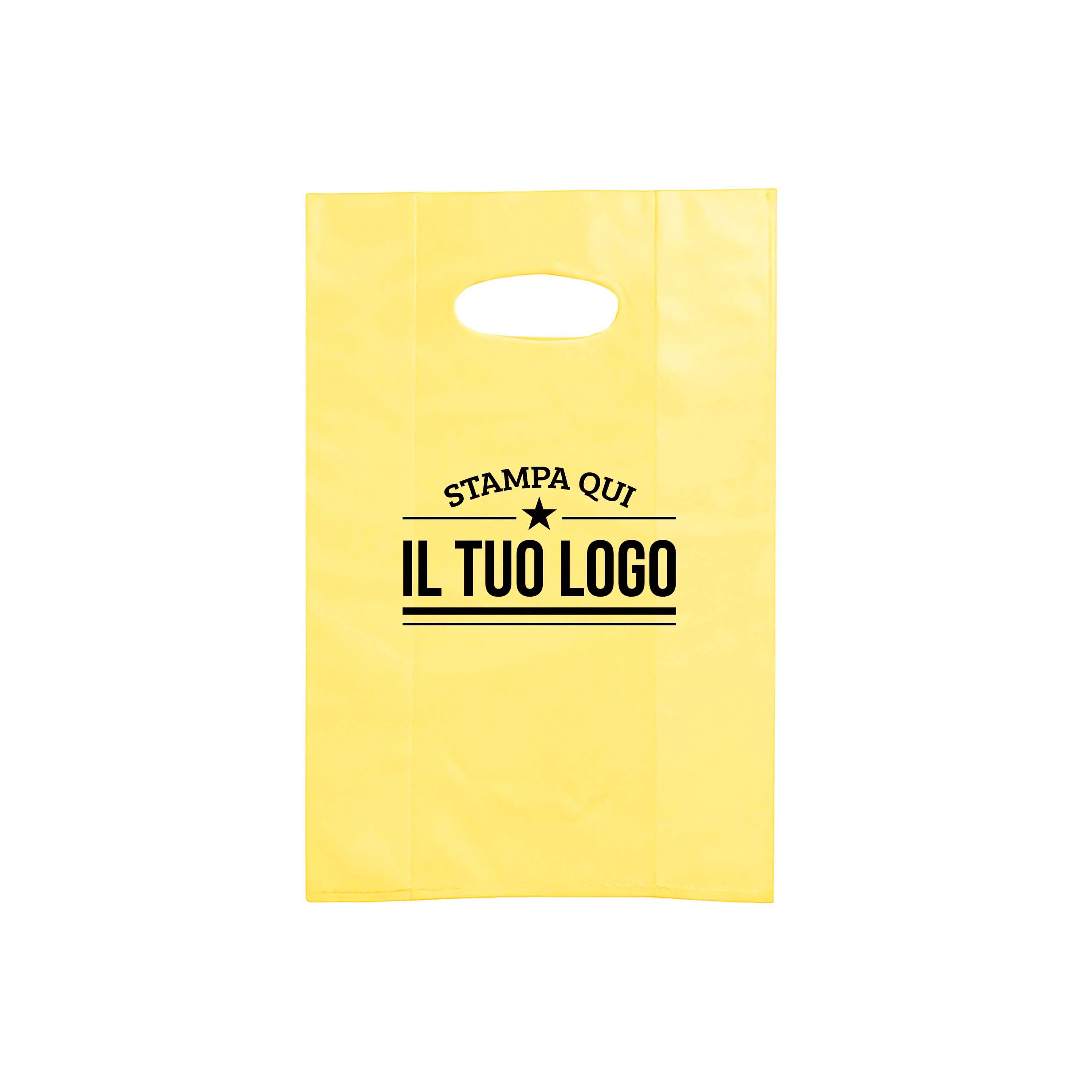 Shopper in Plastica Colorata Personalizzabile con Logo - Image 47