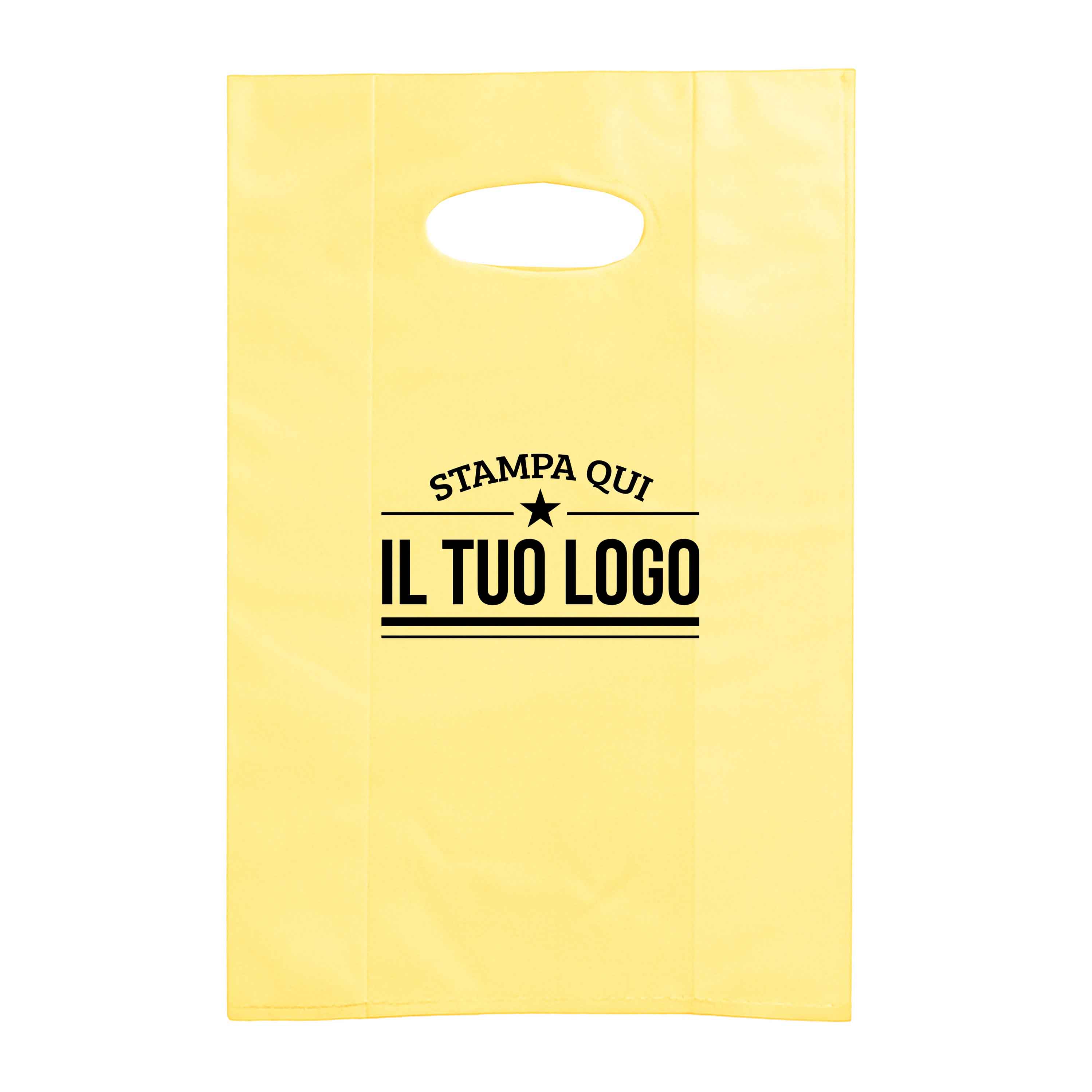 Shopper in Plastica Colorata Personalizzabile con Logo - Image 48