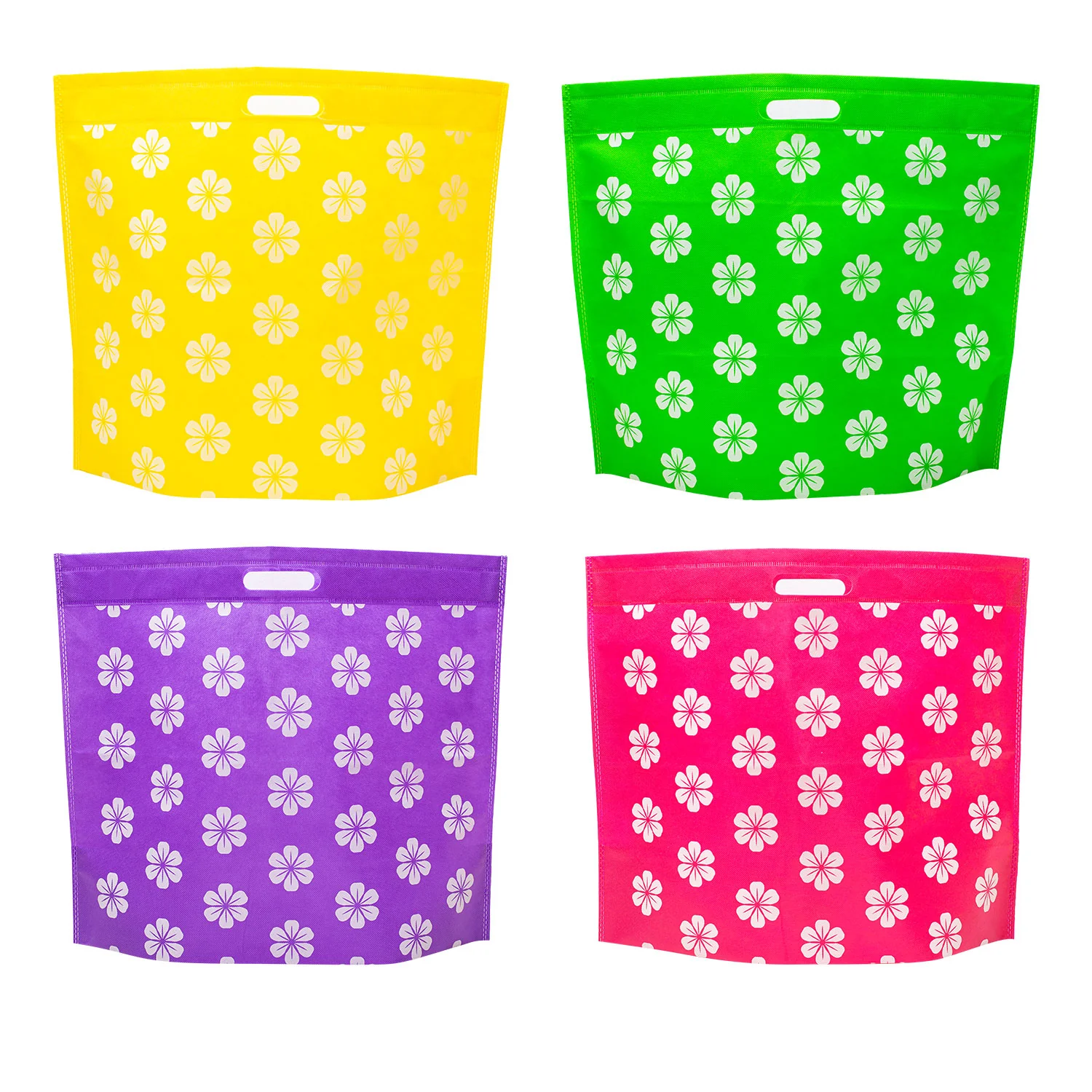 Shopper Portacolomba Fiorellini in TNT Mix - Image 2