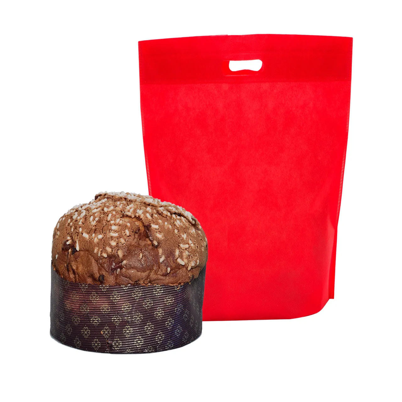 Shopper Sacchetto in TNT Porta Panettone Mix - Image 3