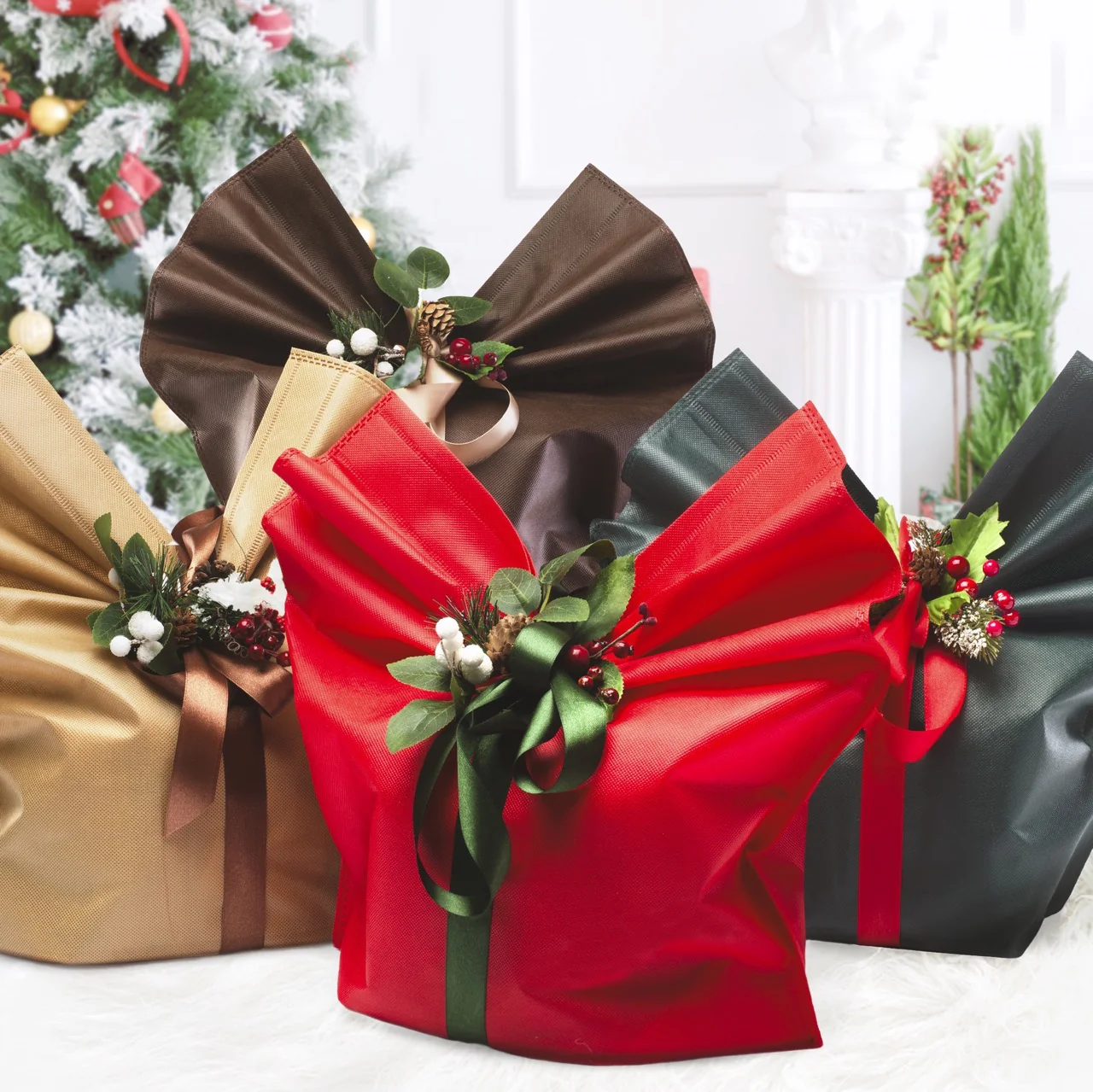 Shopper Sacchetto in TNT Porta Panettone Mix - Image 4