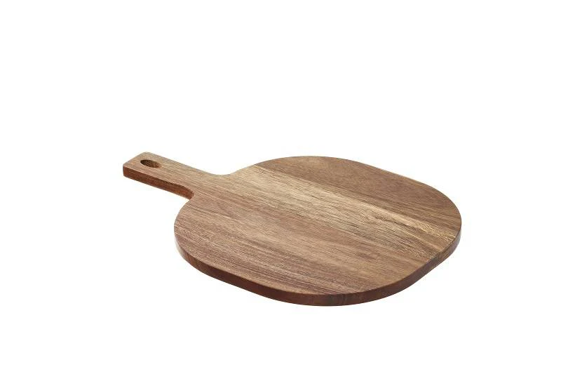 Tagliere in acacia con manico