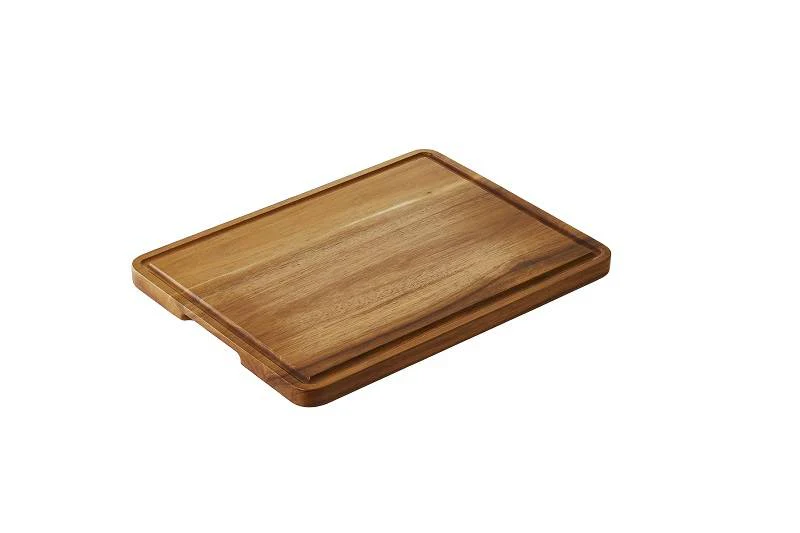 Tagliere in acacia con scanalatura - Image 4