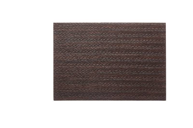 Tovaglietta Linea Country marrone in ecopelle