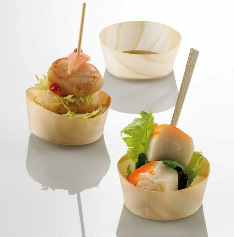 Vaschetta in legno finger food