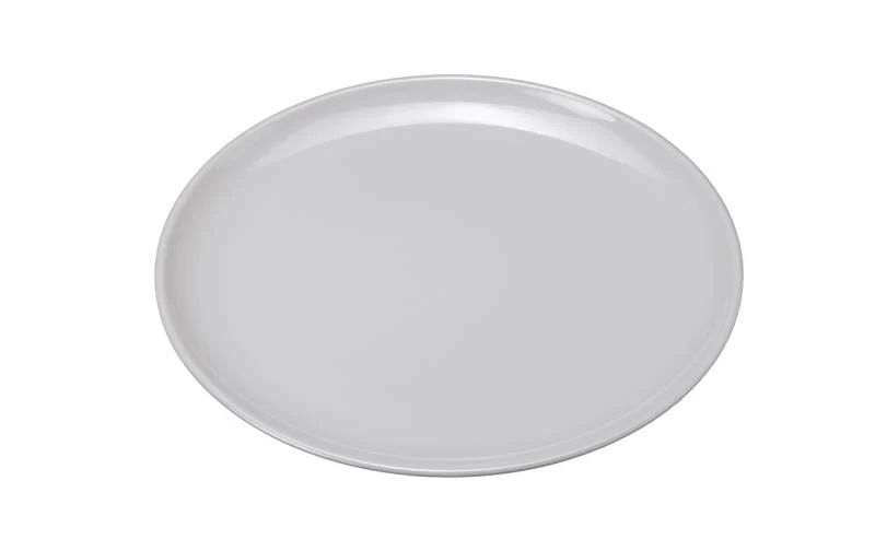 Vassoio rotondo maxi in melamina bianca